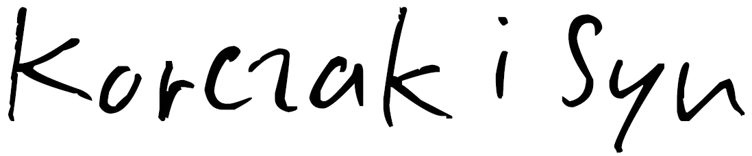 Korczak & Son – kailių dirbtuvės logotipas